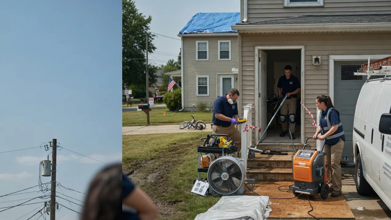 Water Damage Repair in Plainfield, OH near me